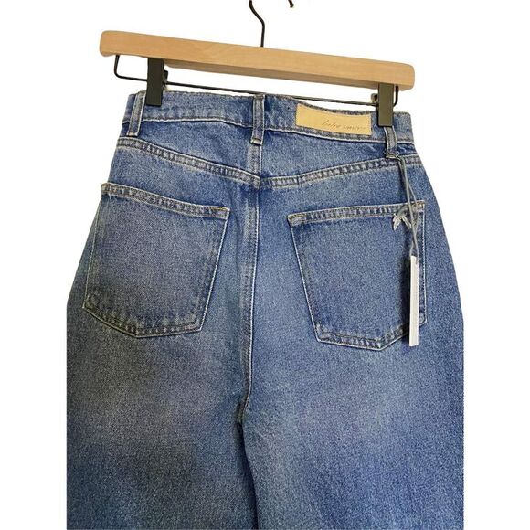 𝅺betro Simone High Rise Straight Leg Button Fly Dad Jeans‎ - Picture 7 of 11